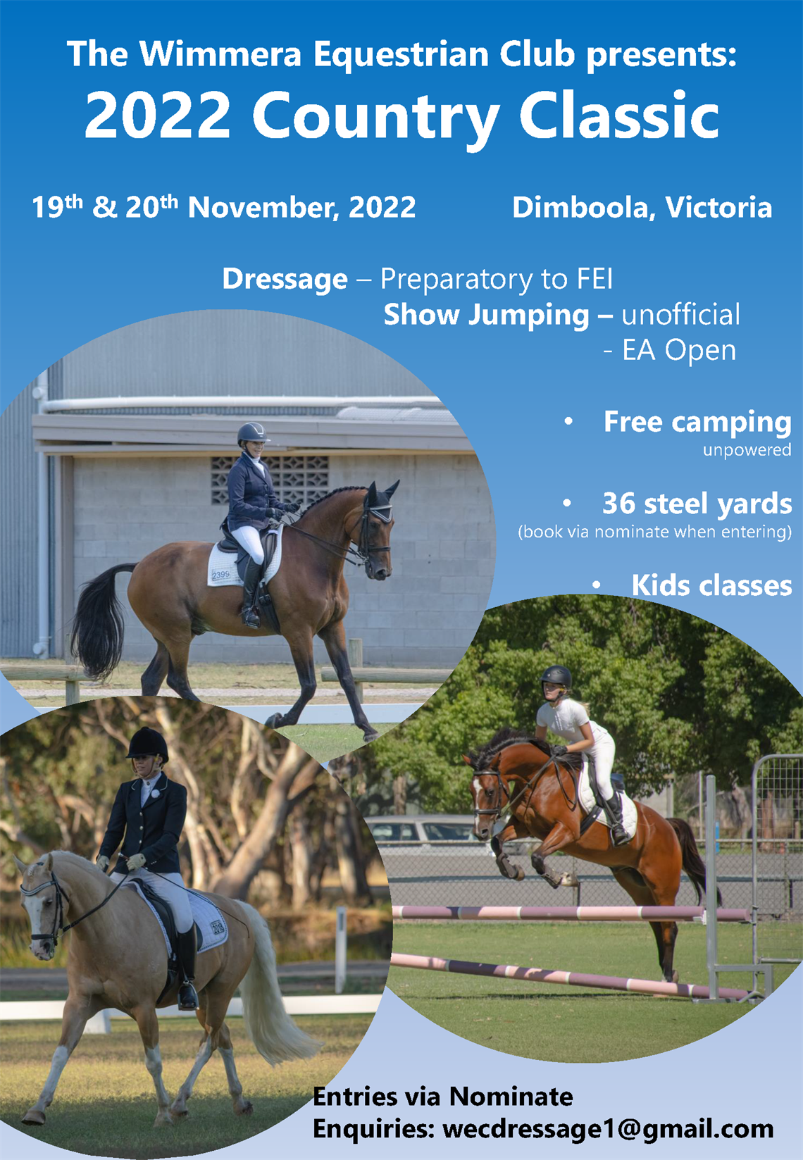 2022 WEC Country Classic Flyer - 19 & 20 November 2022 v5.png