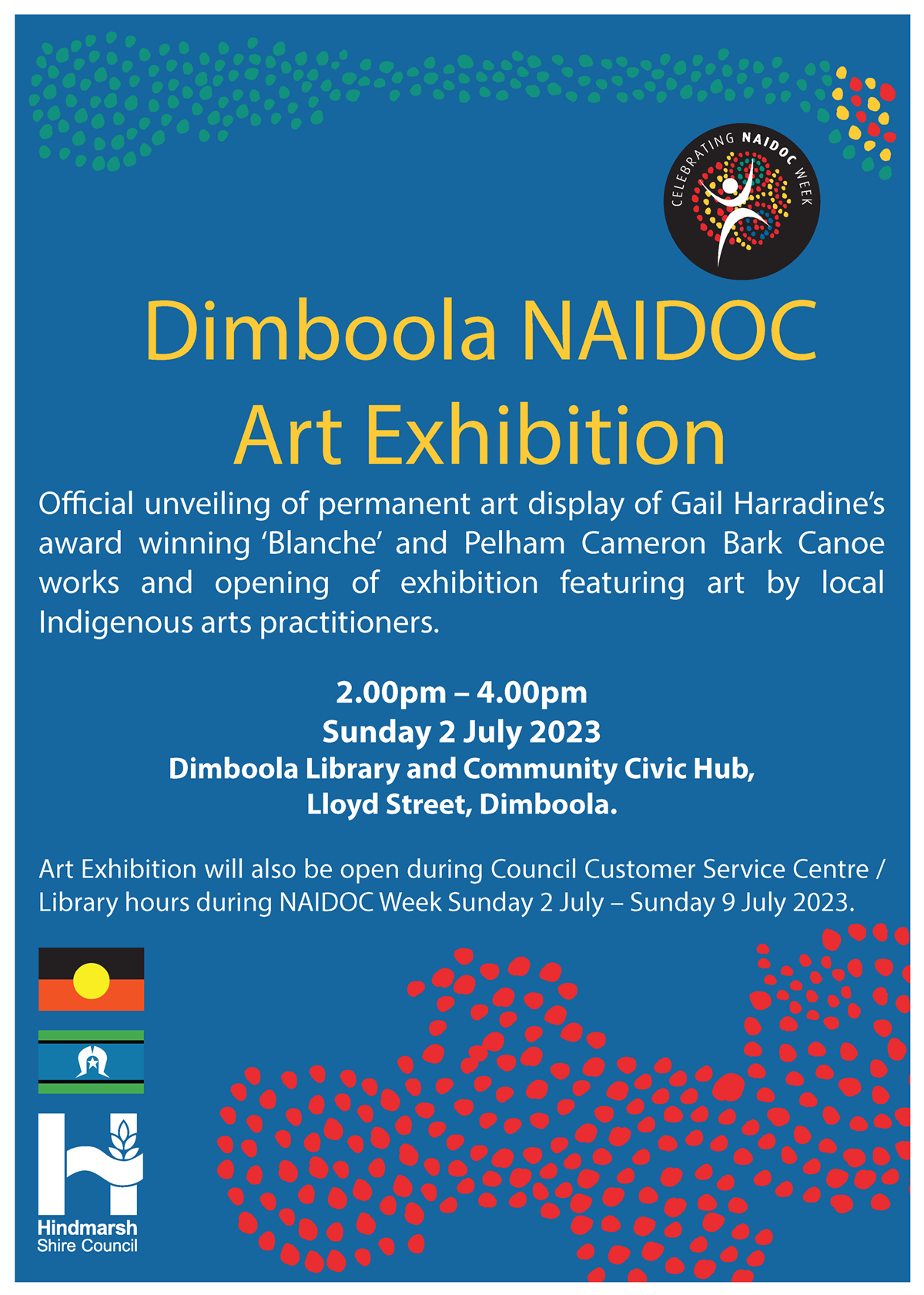 Dimboola NAIDOC Art Exhibition Hindmarsh Shire Council