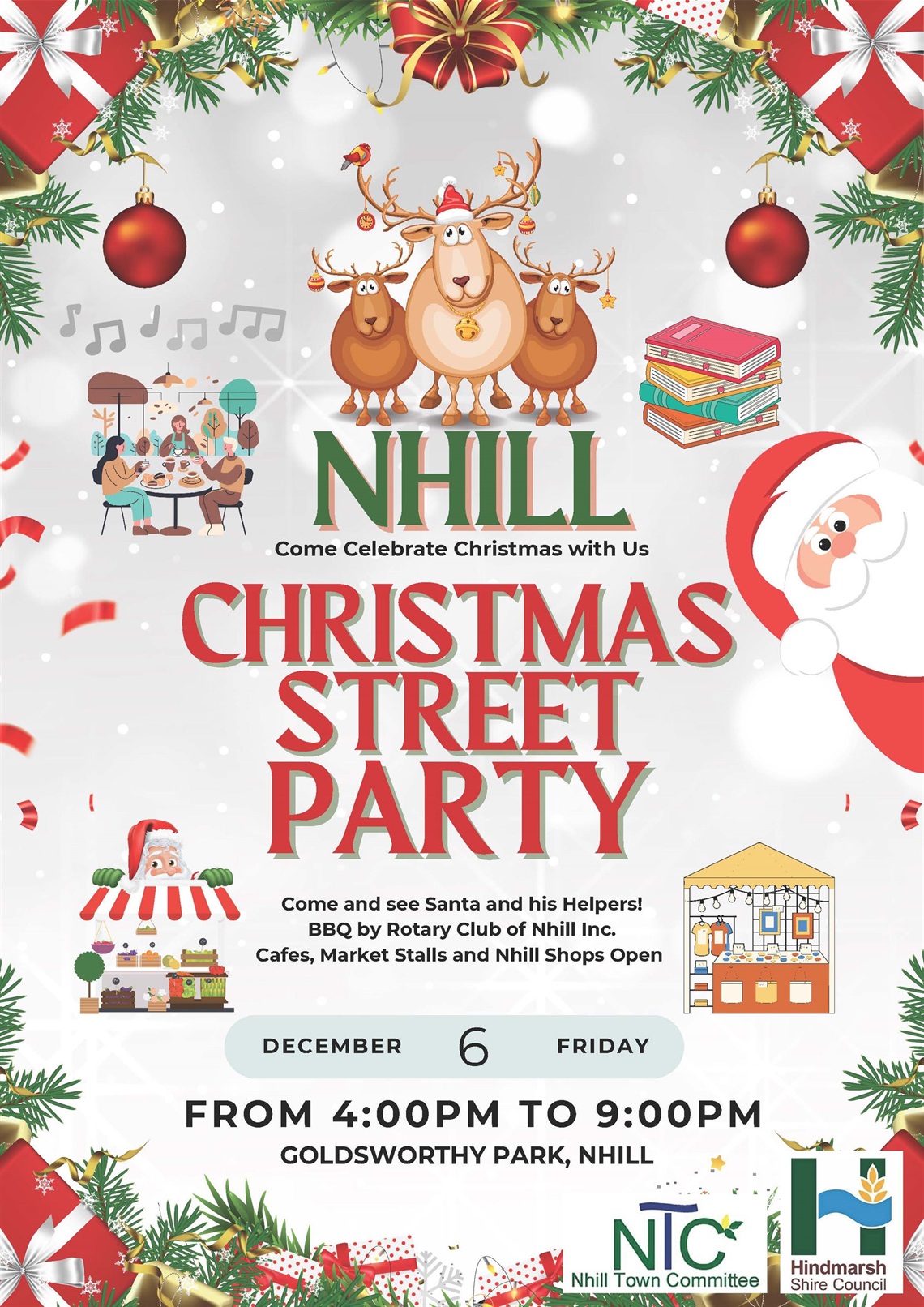 Nhill Christmas Street Party Poster 2024.jpg