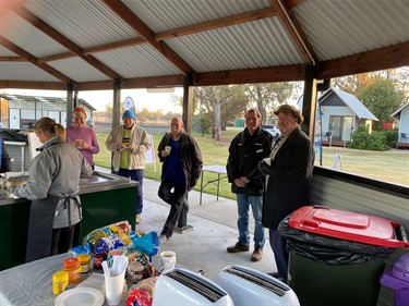 Jeparit Volunteers Breakfast