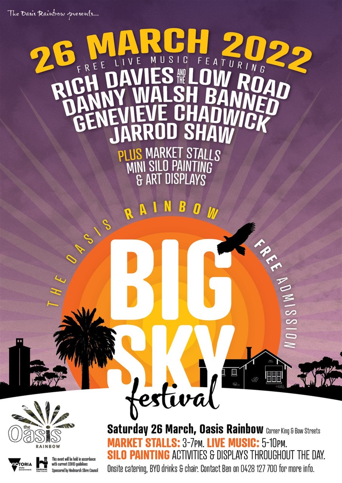 2022 Big Sky Festival, Rainbow Hindmarsh Shire Council